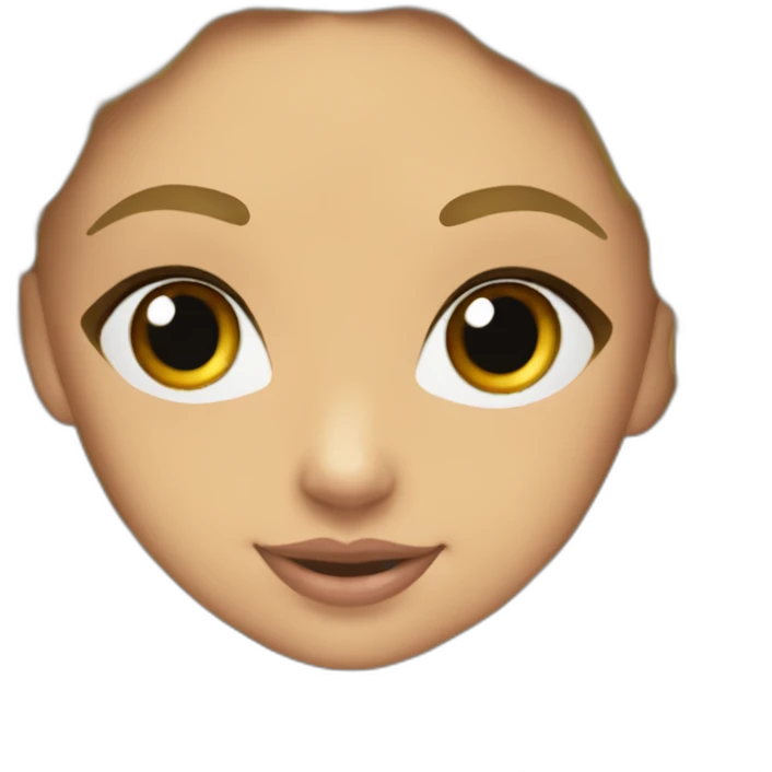 Ariana Grande, blonde debout maillot de bain, emoji