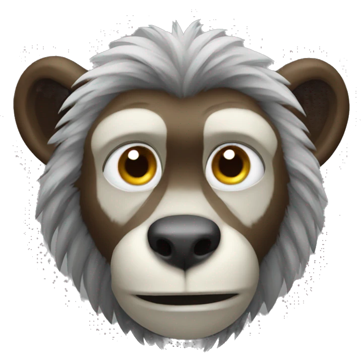 Wolf monkey emoji