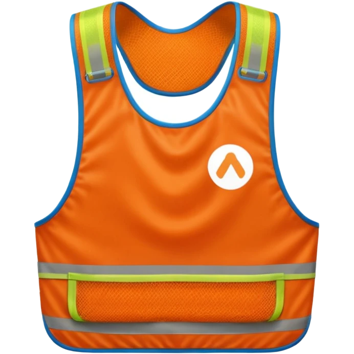 Training bib used for soccer training  emoji