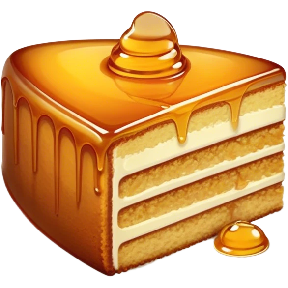 honey cake emoji