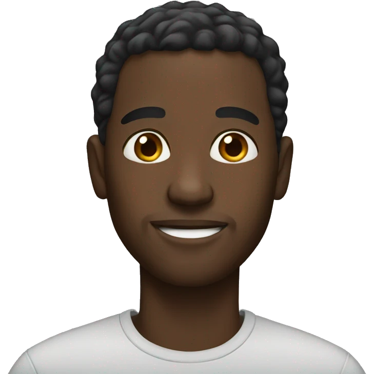 black man emoji