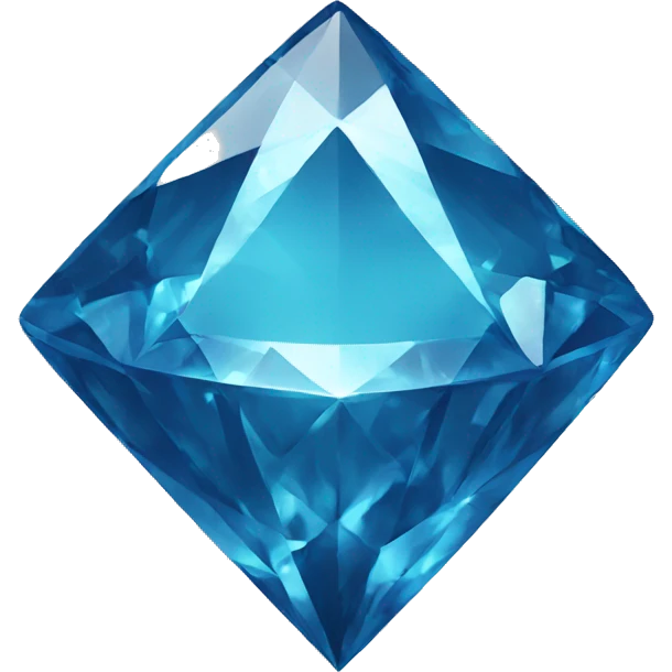 Blue diamond emoji