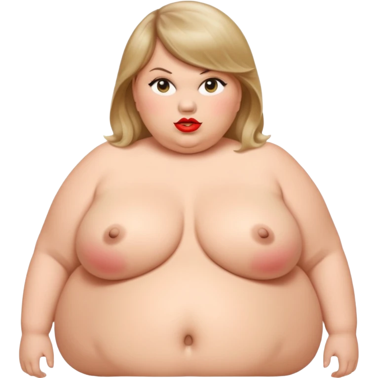 Taylor swift obesity  bigger bigger bigest take up the full screen  dying emoji