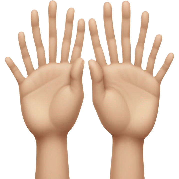 Hands put to together  emoji