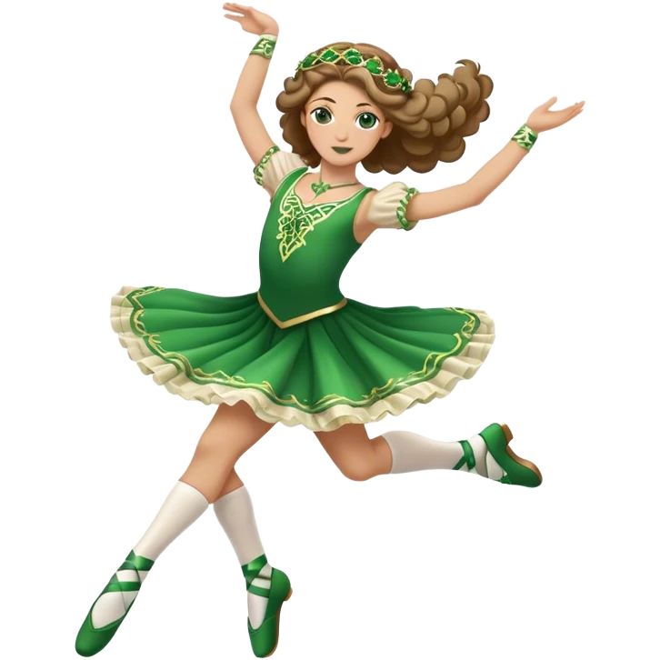 Irish Heel click jump emoji