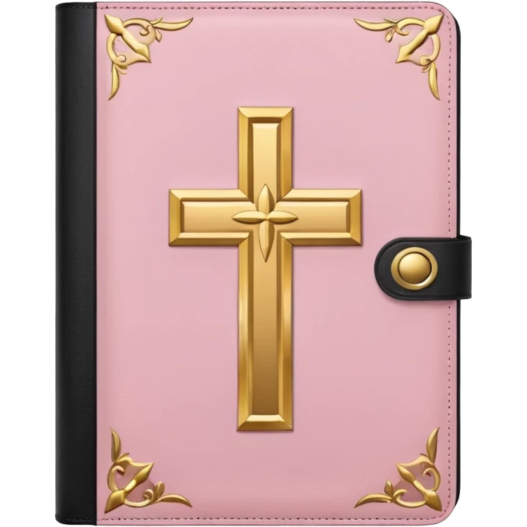 light pink Bible emoji  emoji