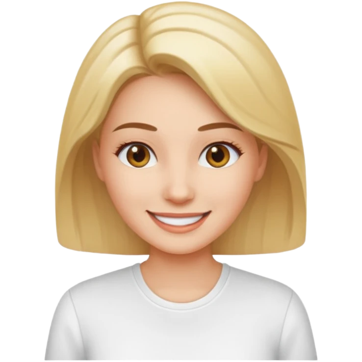 Cheif Consultant, woman, wearing white shirt emoji