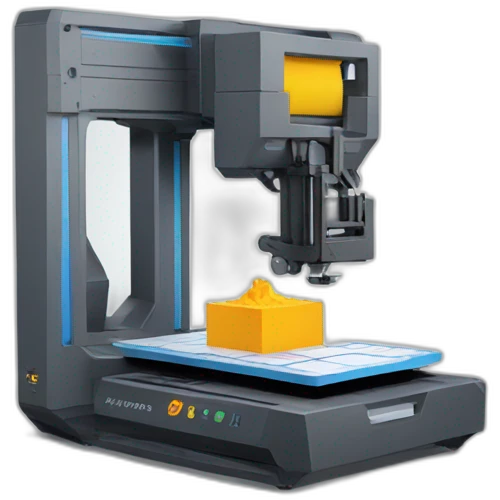 3d Printer Printing 3d Printer emoji