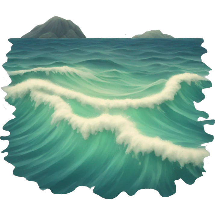 The sea emoji
