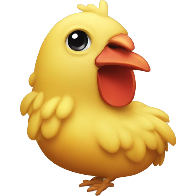 squeeze chicken emoji
