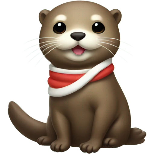 korean holiday otter emoji