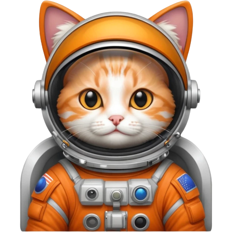 Cat in space emoji