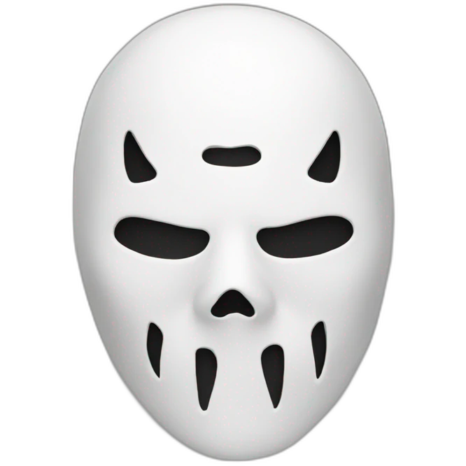 ghostface mask emoji