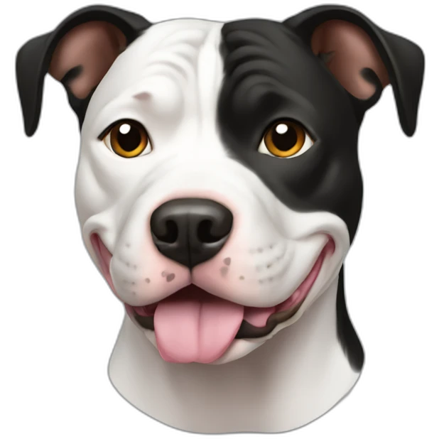 Pitbull Black emoji