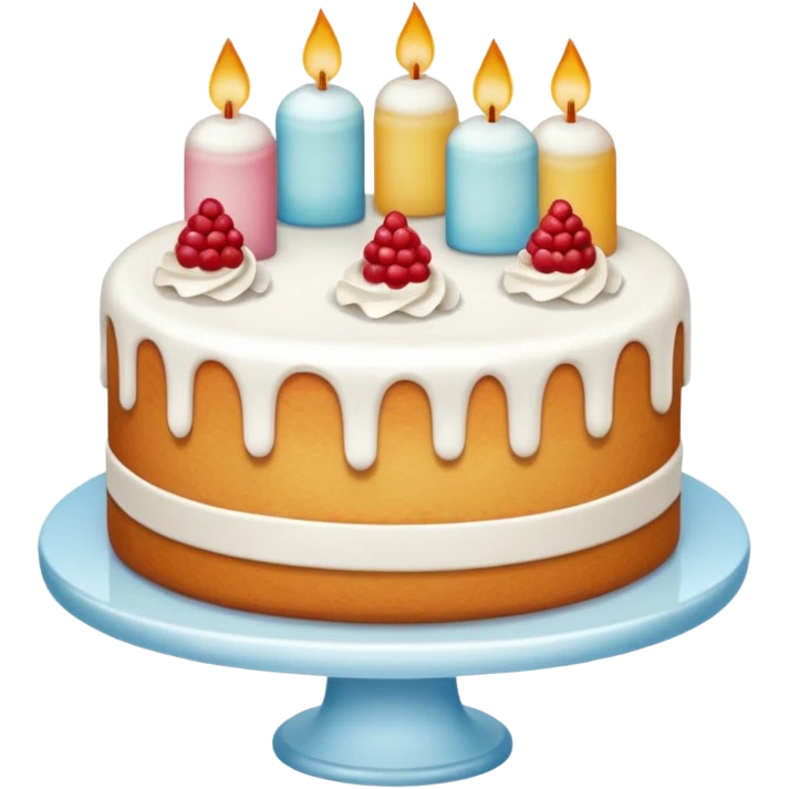 cake and short cake emoji