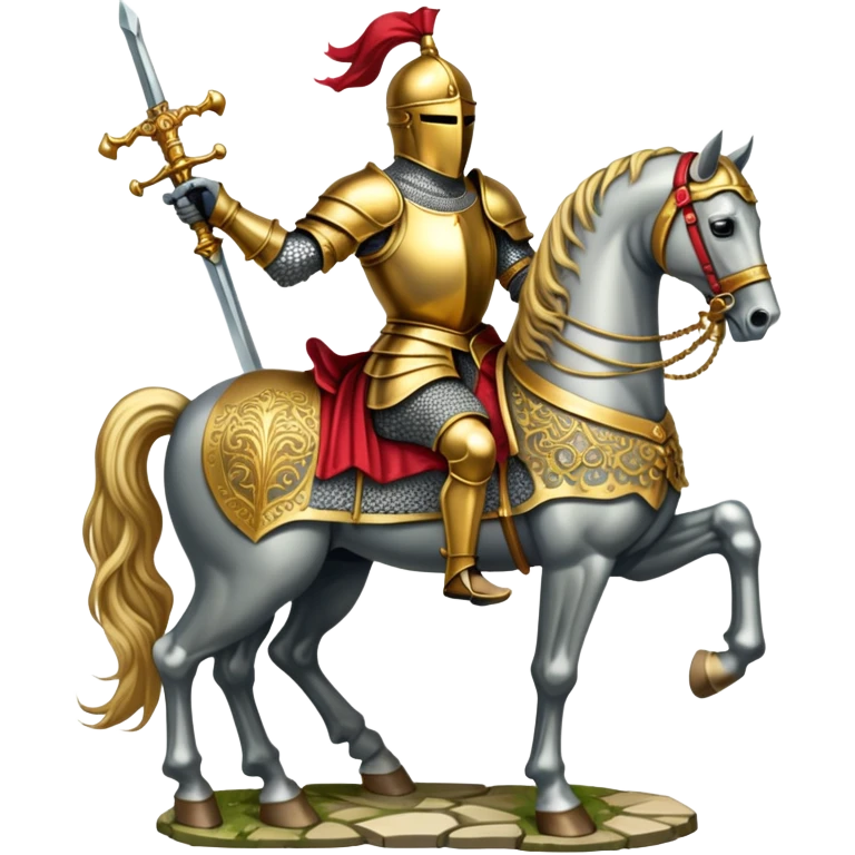 Knight tarot card  emoji
