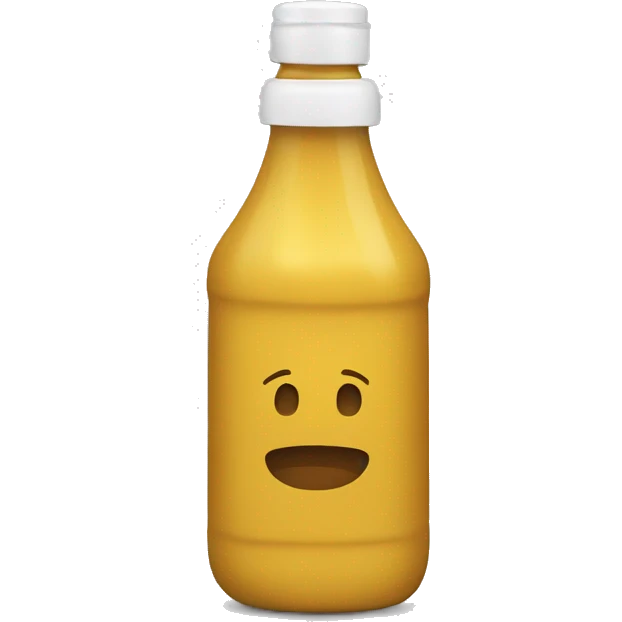 Mustard bottle emoji