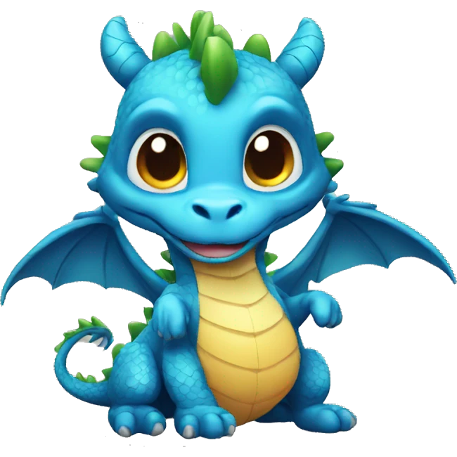 cute dragon  emoji