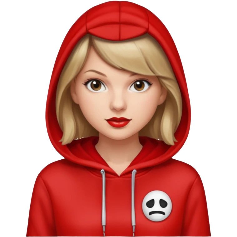 taylor swift puts on la casa de papel hoodie  emoji