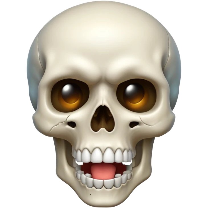 Shocked emoji + skull emoji emoji