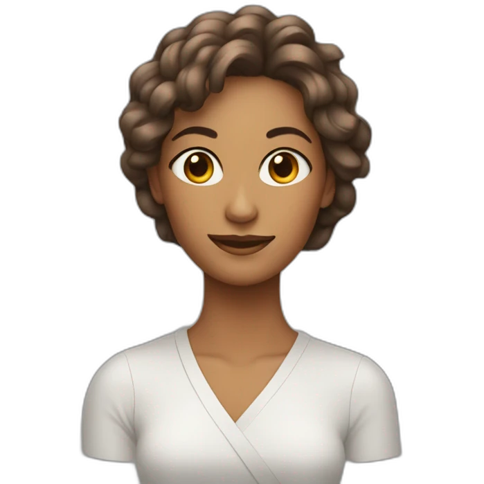 Algérien avec une femme aux cheveux rouge emoji