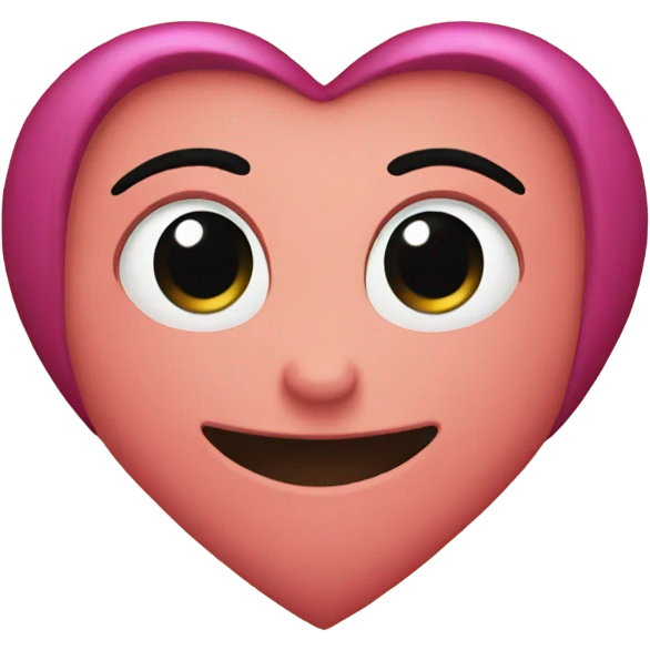 A lesbian heart emoji