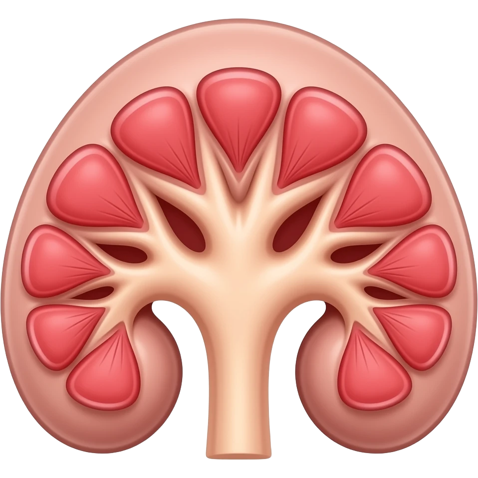 draw a suprarenal gland, if you don't know what it looks like look it up before drawing it emoji