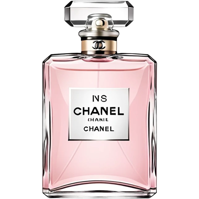 Light pink Chanel perfume emoji