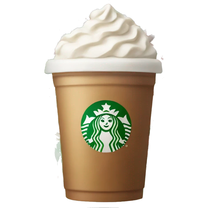 christmas starbucks drink  emoji
