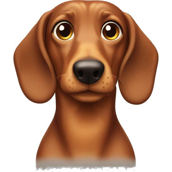 Wiener dog  emoji
