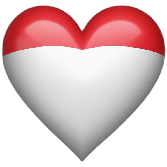poland flag heart emoji