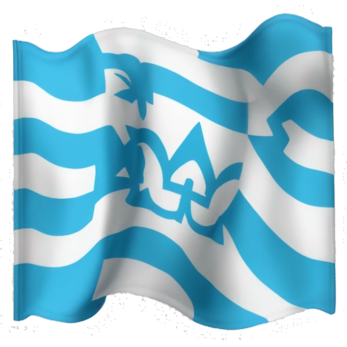 Olympique de Marseille soccer flag emoji