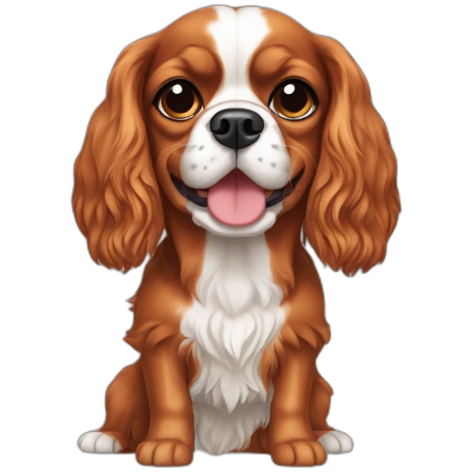 Cavalier king Charles  emoji