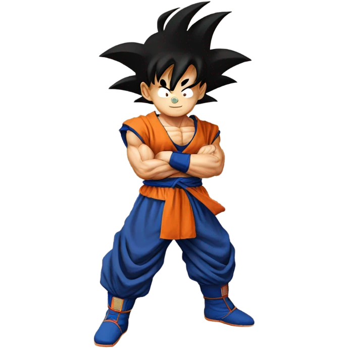 Goku from dragon ball z emoji