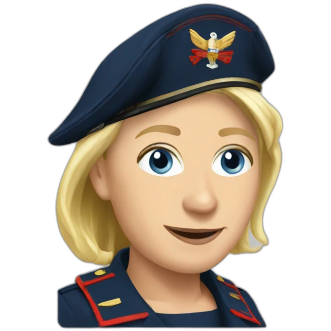 Marine lepen emoji