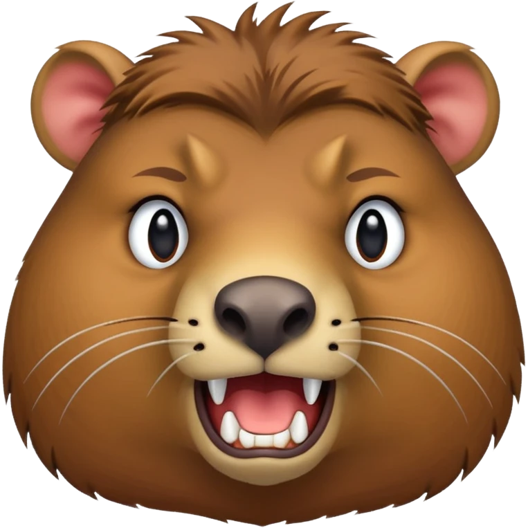 angry capybara emoji