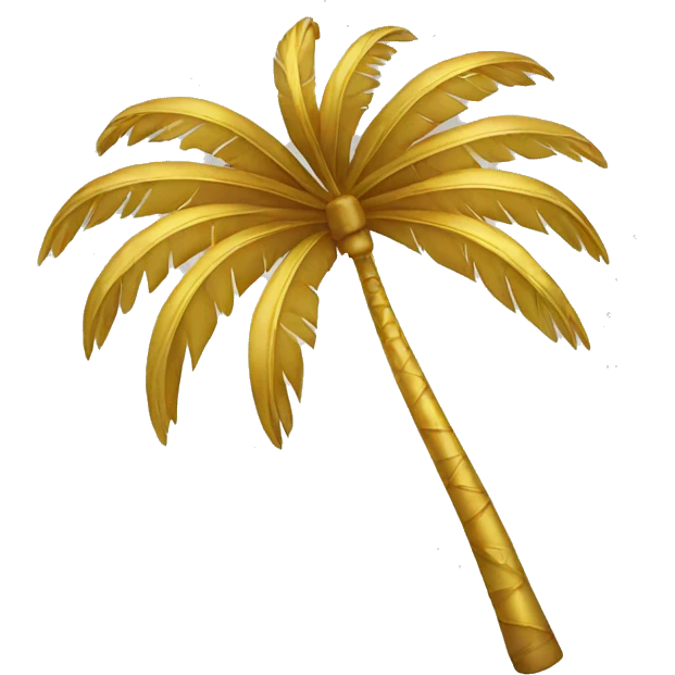 golden palm branch emoji