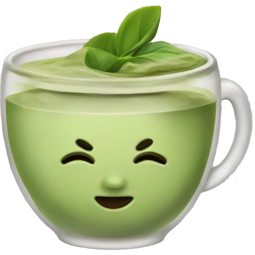 matcha tea  emoji