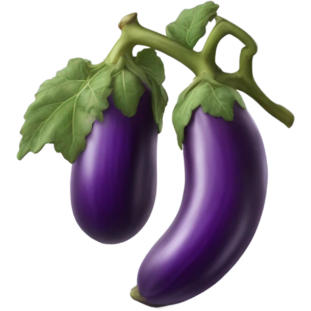 Veiny eggplant  emoji
