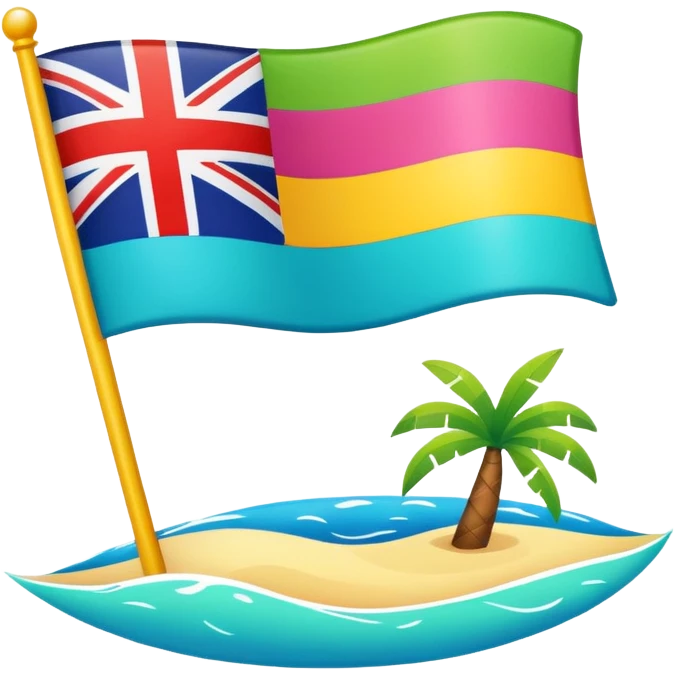 Floptropica flag emoji
