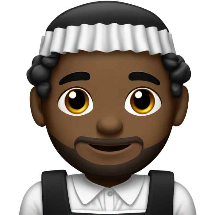 LeBron in maid outfit  emoji