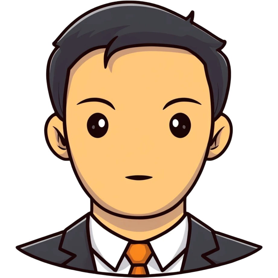 Face of man with boss eyes emoji