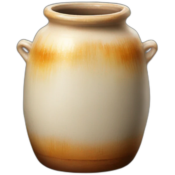 wood fired glazed pot emoji