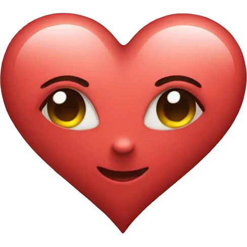  heart in love emoji