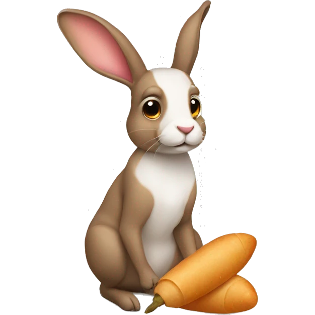 Conejo con orejitas emoji