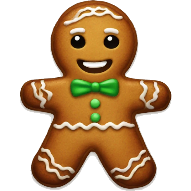 Gingerbread emoji