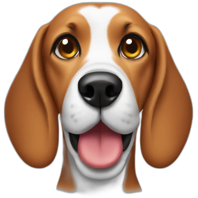 beagle sausage emoji