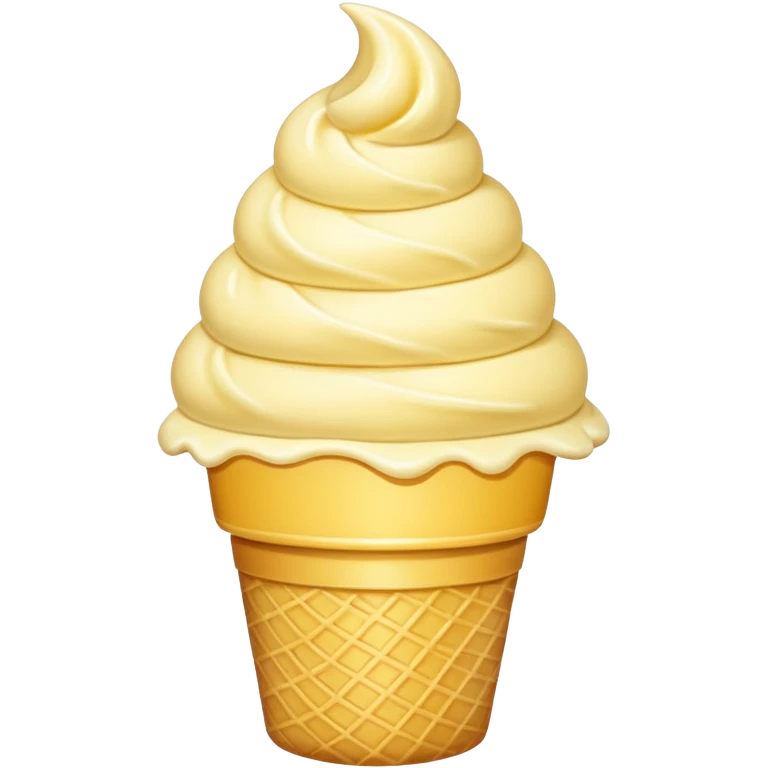 Butter ice cream emoji