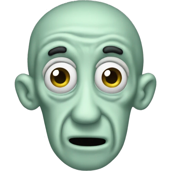 Squidward  emoji