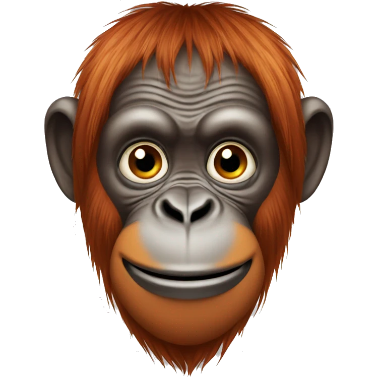 Orangutan Face emoji